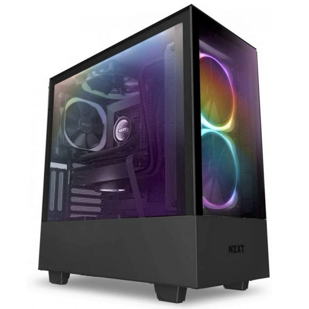 Nzxt H510 Elite Premium Compact Ca-h510e-b1 Mid-tower Matte Black Atx 