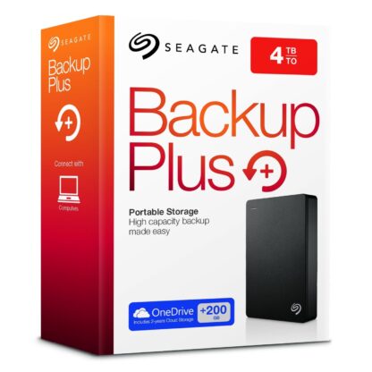 Seagate Backup Plus 4TB Portable USB 3.0 Hard Drive