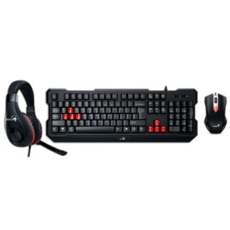 Genius KMH-200 GX Gaming Keyboard + Gaming Headset + Gaming Mouse