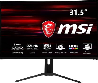 MSI Optix MAG321CURV 31.5" Screen