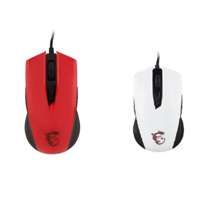 MSI Clutch GM40 Gaming Mouse Red / White