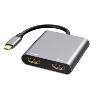 TYPC-TO-2-HDMI*2